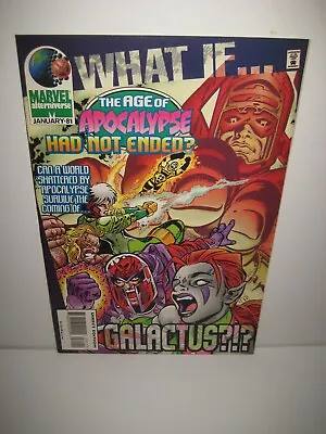 Buy What If #81 1996 2nd Series Age Of Apocalypse Had Not Ended Galactus Comic • 4.71£