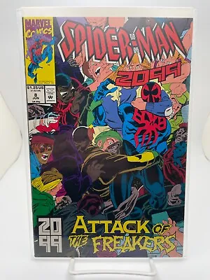 Buy 9.9 Mint 1993 Marvel Comics Spider-man 2099 #8 Jun Attack Of The Freakers • 5.55£