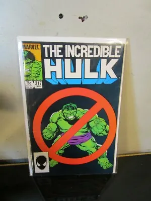 Buy INCREDIBLE HULK #317 (Marvel Comics, 1986) BAGGED BOARDED • 20.20£