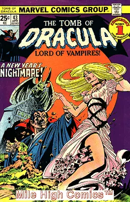 Buy TOMB OF DRACULA (1972 Series)  (MARVEL) #43 Very Fine Comics Book • 41.89£