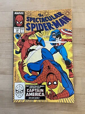 Buy Spectacular Spider-man #138 - Tarantula And Captain America Appearance! Marvel! • 3.22£