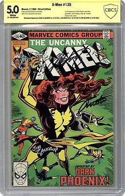 Buy Uncanny X-Men #135D CBCS 5.0 SS Claremont/ Shooter/ Salicrup 1980 22-1683AAD-045 • 98.95£