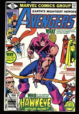 Buy Avengers #189 NM/M 9.8 Classic Hawkeye Cover! Marvel 1979 • 56.11£