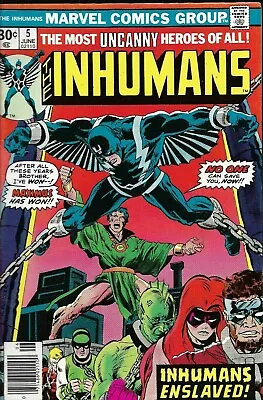 Buy INHUMANS (1975) #5 - Back Issue (S) • 5.99£