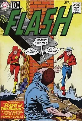 Buy DC The Flash #123 Comic Book Barry Allen Jay Garrick Facsimile Variant NM • 6.30£