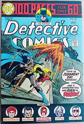 Buy Detective Comics #441 - FN+ (6.5) - DC 1974 - 100 Page Giant - UK Price Stamp  • 12.50£