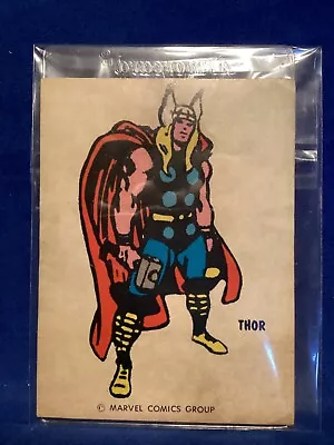 Buy MARVEL MINI IRON-ON Thor 1976 RARE  • 39.98£