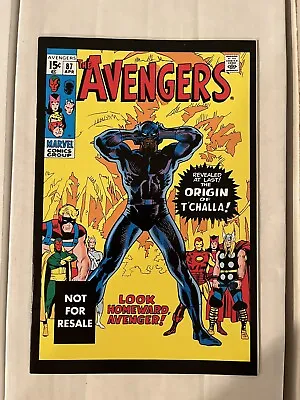Buy AVENGERS #87 Origins Of BLACK PANTHER Marvel Legends Reprint • 11.82£
