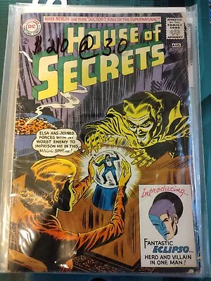Buy House Of Secrets DC Comics August 1964 #61 • 158.89£