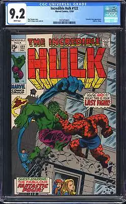 Buy Incredible Hulk 122 CGC 9.2 • 356.67£
