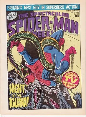Buy Marvel UK Spectacular Spider-Man Weekly, #359, 1980, Fantastic Four, Daredevil • 2.50£