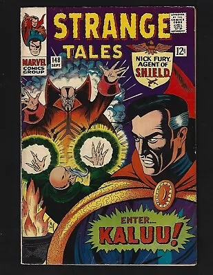 Buy Strange Tales #148 VGFN Nick Fury Dr Strange Origin Ancient One 1st Full Kaluu • 19.71£