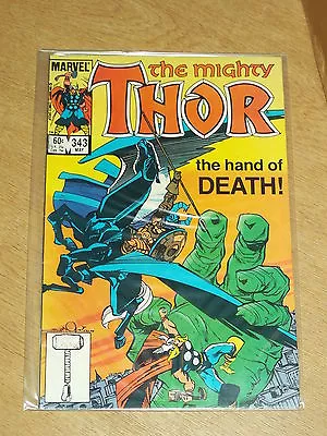 Buy Thor The Mighty #343 Vol 1 Marvel Simonson May 1984 • 4.99£