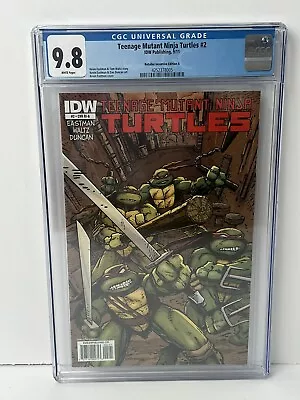 Buy Teenage Mutant Ninja Turtles #2 IDW 2011 Comic Book Retailer Incentive Edition A • 197.49£