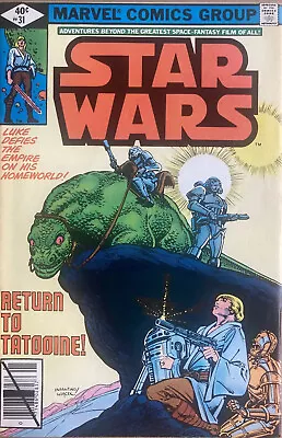 Buy Star Wars #31 Jan 1980 Luke £ Droids Return To Tattooine Carmine Infantino Art • 24.99£