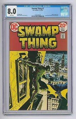 Buy Swamp Thing #7 CGC 8.0 Versus Batman • 135£