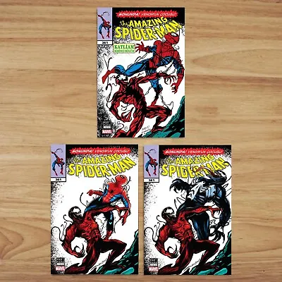 Buy The Amazing Spider-Man #361 Turkish Variants (Set Of 3) • 49.53£