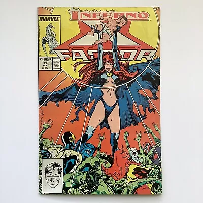 Buy X-Factor #37 Marvel Comics Wolverine Goblin Queen Inferno 1989 • 3.99£
