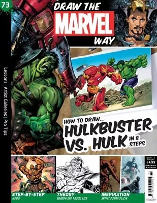 Buy  Draw The Marvel Way - Issue 73 How To Draw HulkBuster Vs Hulk  • 2.49£