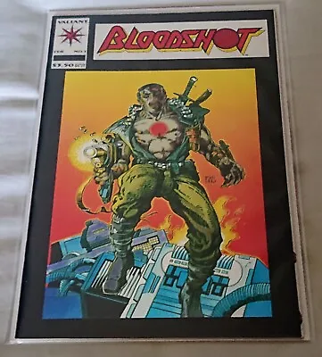 Buy Bloodshot #1 (1st Solo Series/1st Chromium Cover) Valiant Comics 1993 VFN+ • 5.49£