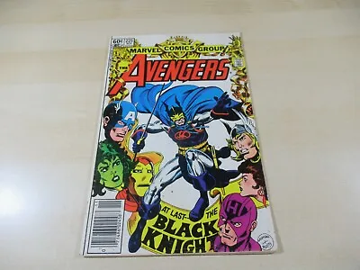 Buy Avengers #225 Sweet Black Knight Cover And Story Newsstand Edition Mid Grade • 2.96£