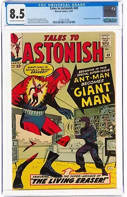 Buy Tales To Astonish #49 (Nov 1963, Marvel Comics) CGC 8.5 VF+ | 4134115008 • 679.58£