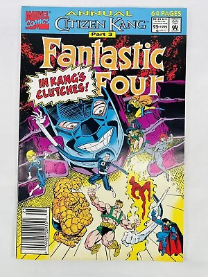 Buy Fantastic Four Annual #25 - Marvel 1992 - Citizen Kang Part 3! 1st Anachronauts! • 22.61£
