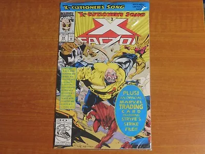 Buy Marvel Comics:  X-FACTOR Vol.1  #84  Nov. 1992  X-Cutioners Song P.2 Sealed Card • 9.99£