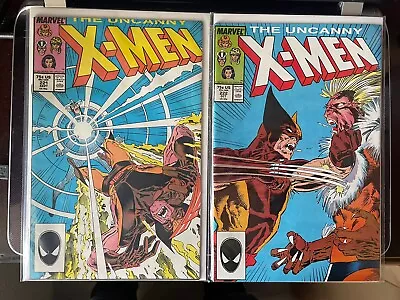Buy The Uncanny X-Men #221-222 #1987#VG 1st App Of Mr Sinister #Hot Keys 🔑 • 49.99£