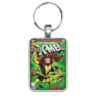 Buy X-Men #135 Cover Key Ring Or Necklace Classic Phoenix Marvel Comic Book Jewelry • 10.24£