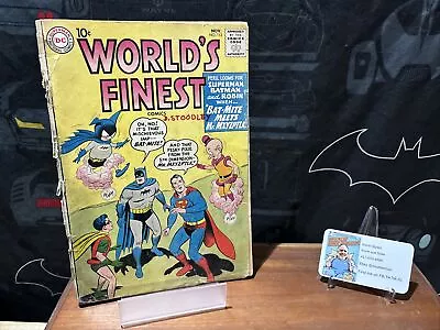Buy Worlds Finest Comics # 113 Dc Comics Nov 1960 Batmite Meets Mr Mxyzptlk Low Grd • 10.39£