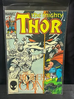 Buy The Mighty Thor Comic Book #349 Marvel Comics 1984 VF • 7.76£