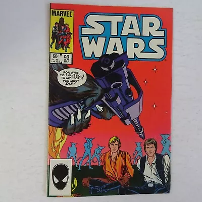 Buy Star Wars 93 (1985) Luke Han Solo Story Key Marvel S • 7.22£
