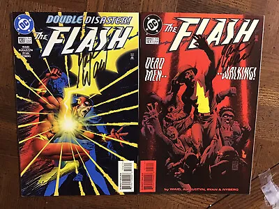 Buy The Flash #126 & 127 ~ Signed By Mark Waid ~ Dc Comic Volume 2 Unread High Grade • 15.55£