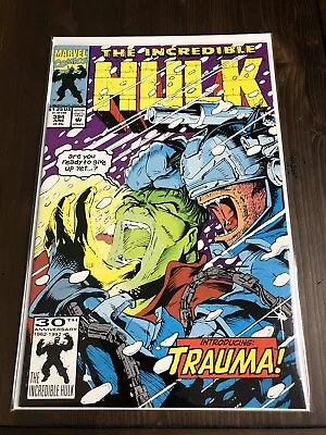 Buy The Incredible Hulk #394 Introducing: Trauma Marvel Comics Group June 1992 VF/NM • 1.54£