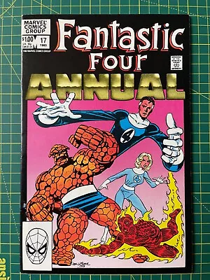 Buy Fantastic Four Annual #17 1983 Skrulls, John Byrne Art. Very Fine • 10£