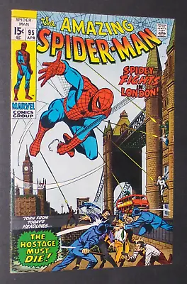 Buy Amazing Spider-man 95  Amazing  High Grade Marvel Comics • 84.55£