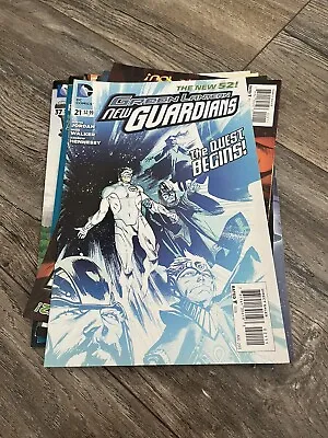 Buy GREEN LANTERN NEW GUARDIANS #21-26 And 35-37 (9 Issues) DC NEW 52 COMICS • 15£