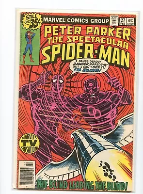 Buy Peter Parker The Spectacular Spider-Man #27 Feb 1979 Marvel Comic • 21.57£