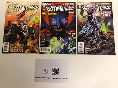 Buy 3 Justice League International DC Comics  # 4 5 6  Superman Batman Flash 122 KE3 • 8.33£