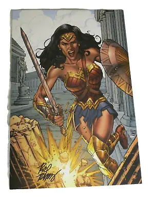 Buy 11x17 Print Wonder Woman Signed By Rodney Ramos Amazing Dc Comics Wow • 20.01£
