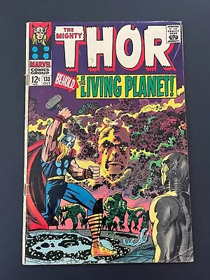 Buy Thor #133 - 1st Full Appearance Of Ego & Origin (Marvel, 1966) VG+ • 31.53£