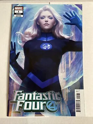 Buy Fantastic Four (2018-21) Issue #1 E Invisible Woman Variant; Cover By Artgerm • 44.99£
