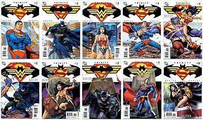 Buy DC Comics Trinity Wonder Woman Batman Superman Bundle Run Issues 1-10 Used • 19.99£