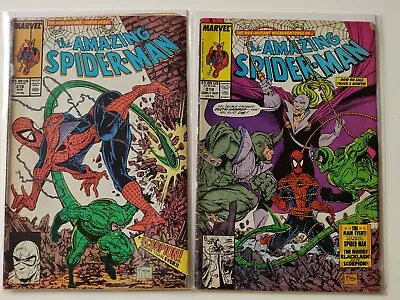Buy The Amazing Spider-Man #318 #319 - Todd McFarlane - Marvel Comics • 34.99£