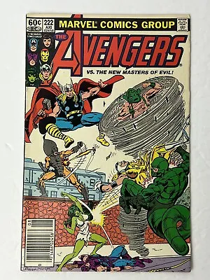 Buy The Avengers #222 Marvel Comics 1982 Newsstand Color, Boarded • 4.67£