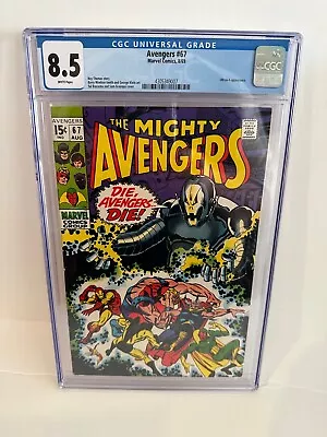 Buy Marvel Avengers #67 Comic CGC Graded 8.5 • 140.75£