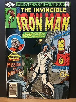 Buy Iron Man #125  VF-   Guest-Starring Ant-Man !   Modern Age Comic • 11.07£