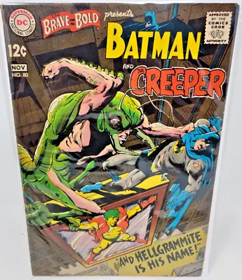 Buy Brave And The Bold #80 Batman & Creeper Neal Adams Cover *1968* 7.0  *2 • 39.41£
