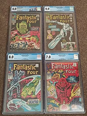 Buy Fantastic Four #48, #50, #74, #77 CGC Graded 💥Movie On The Way • 1,400£
